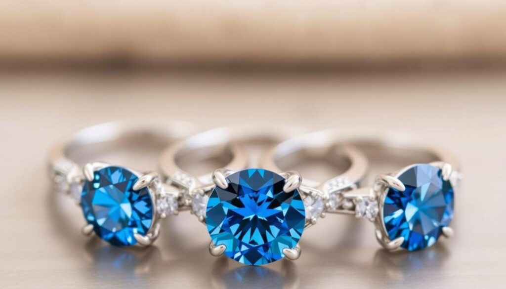 Blue Nile lab grown diamond rings