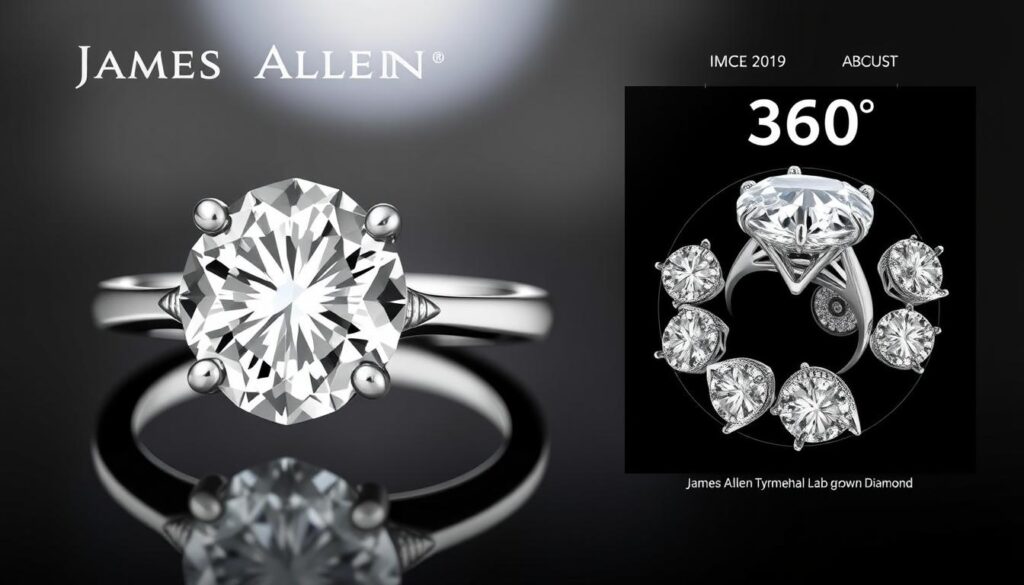 James Allen lab grown diamonds