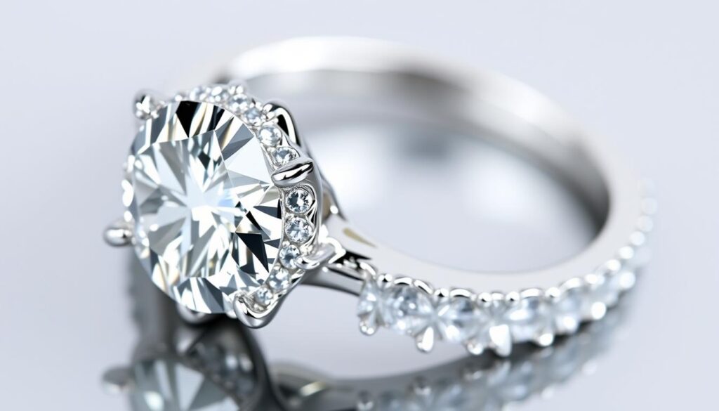Jean Dousset lab grown diamond rings