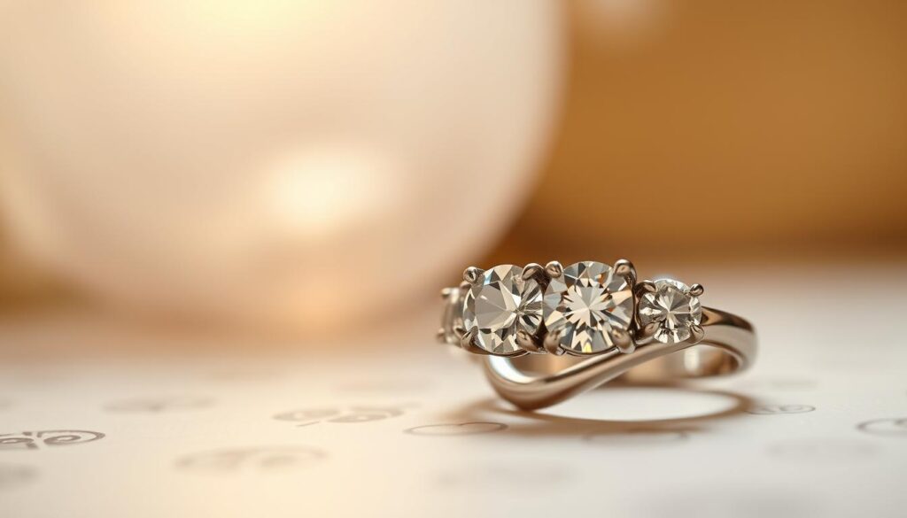 Zales past present future ring