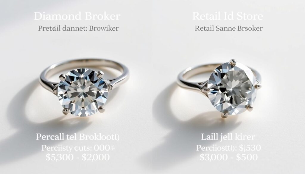 diamond engagement ring pricing comparison