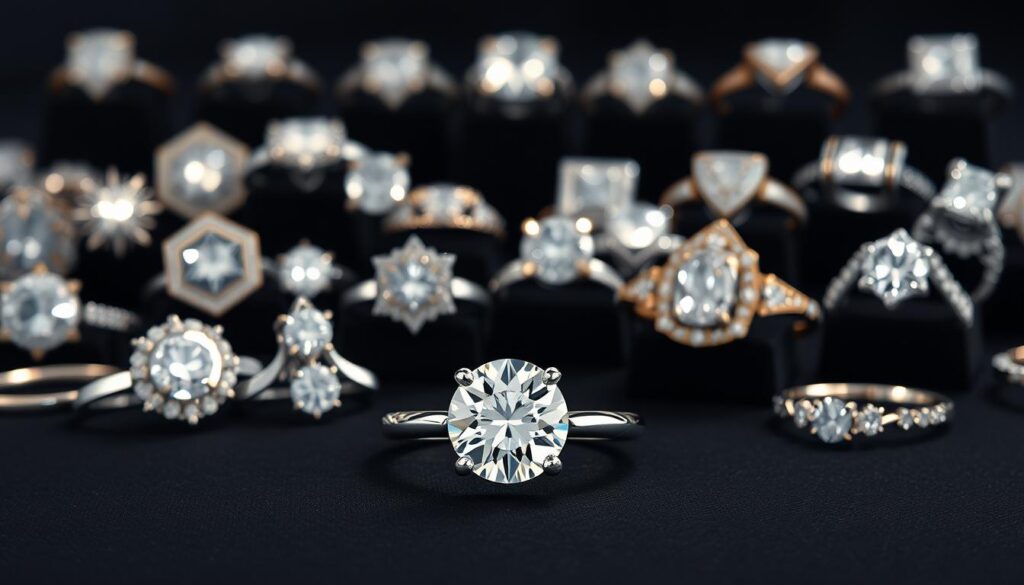 diamond ring settings