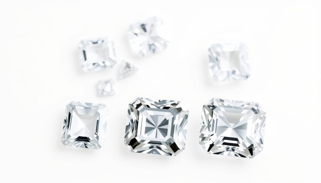 emerald asscher cushion loose diamonds online