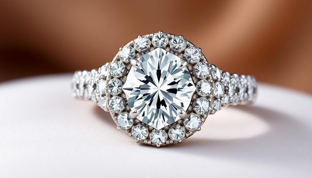 french pave diamond setting