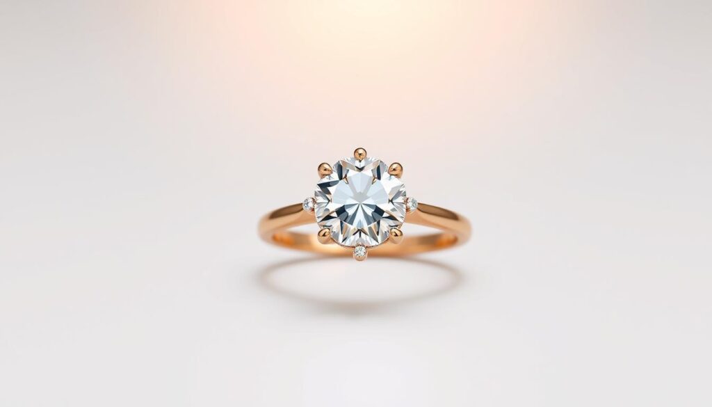 lab created engagement rings