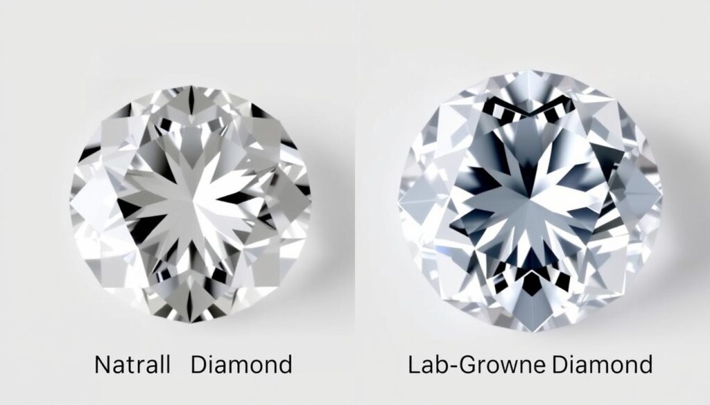 lab grown diamond earrings