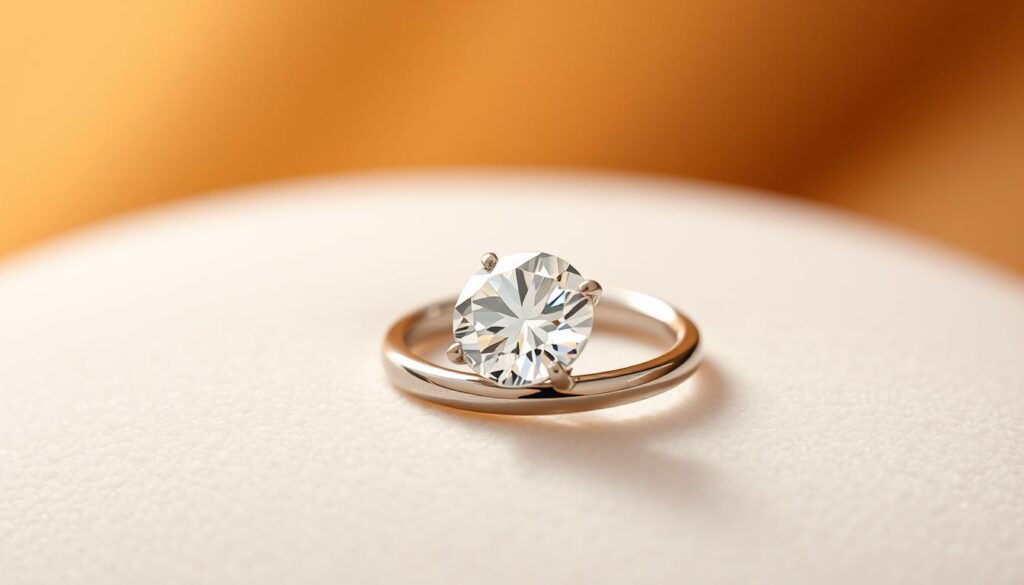 lab grown diamond ring care