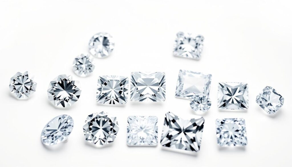 lab grown diamond shapes