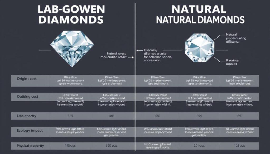 lab grown vs natural diamonds