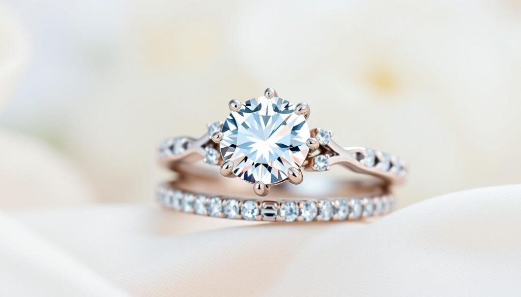 moissanite wedding bands